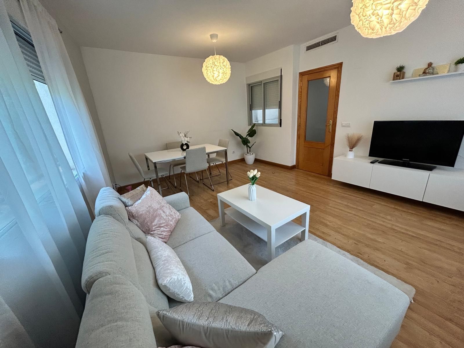 Living room of Flat for sale in  Murcia Capital  with Air Conditioner and Storage room