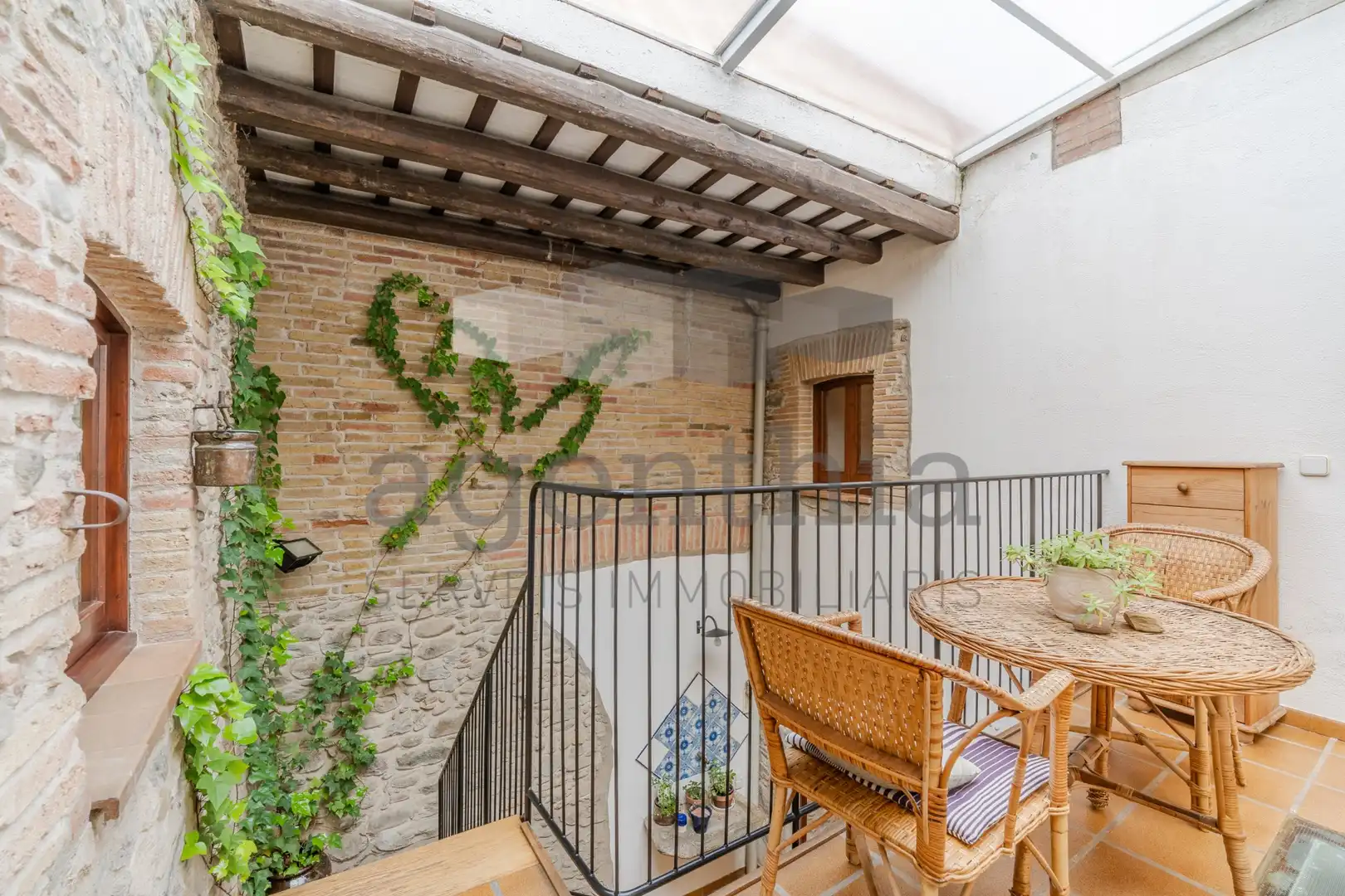 Terraza de Finca rústica en venta en Vilablareix con Calefacción, Trastero y Balcón