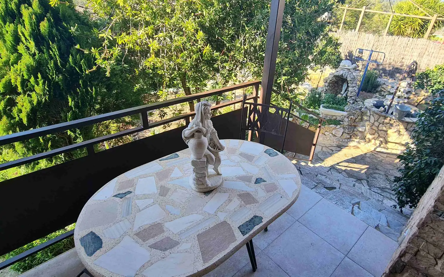 Terraza de Casa o chalet en venta en Vallirana con Aire acondicionado y Calefacción