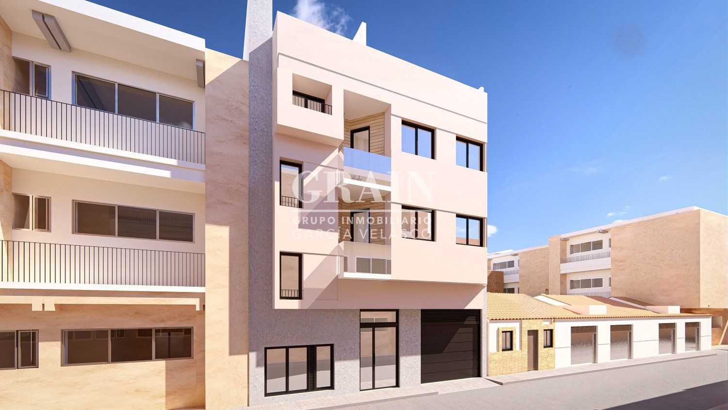 Vista exterior de Apartament en venda en  Albacete Capital amb Calefacció i Balcó