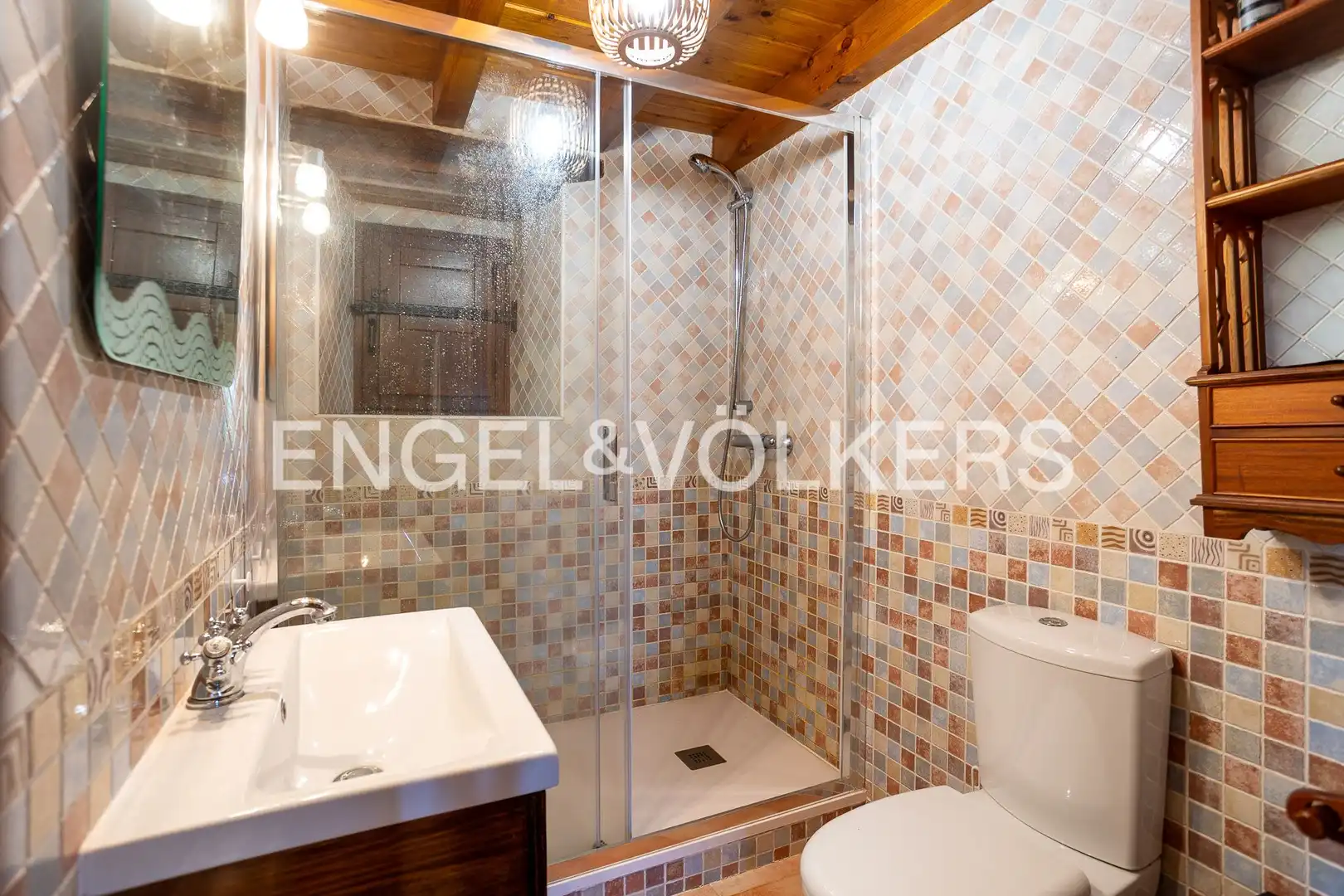 Terraza de Finca rústica en venta en Villacarriedo con Calefacción, Jardín privado y Terraza