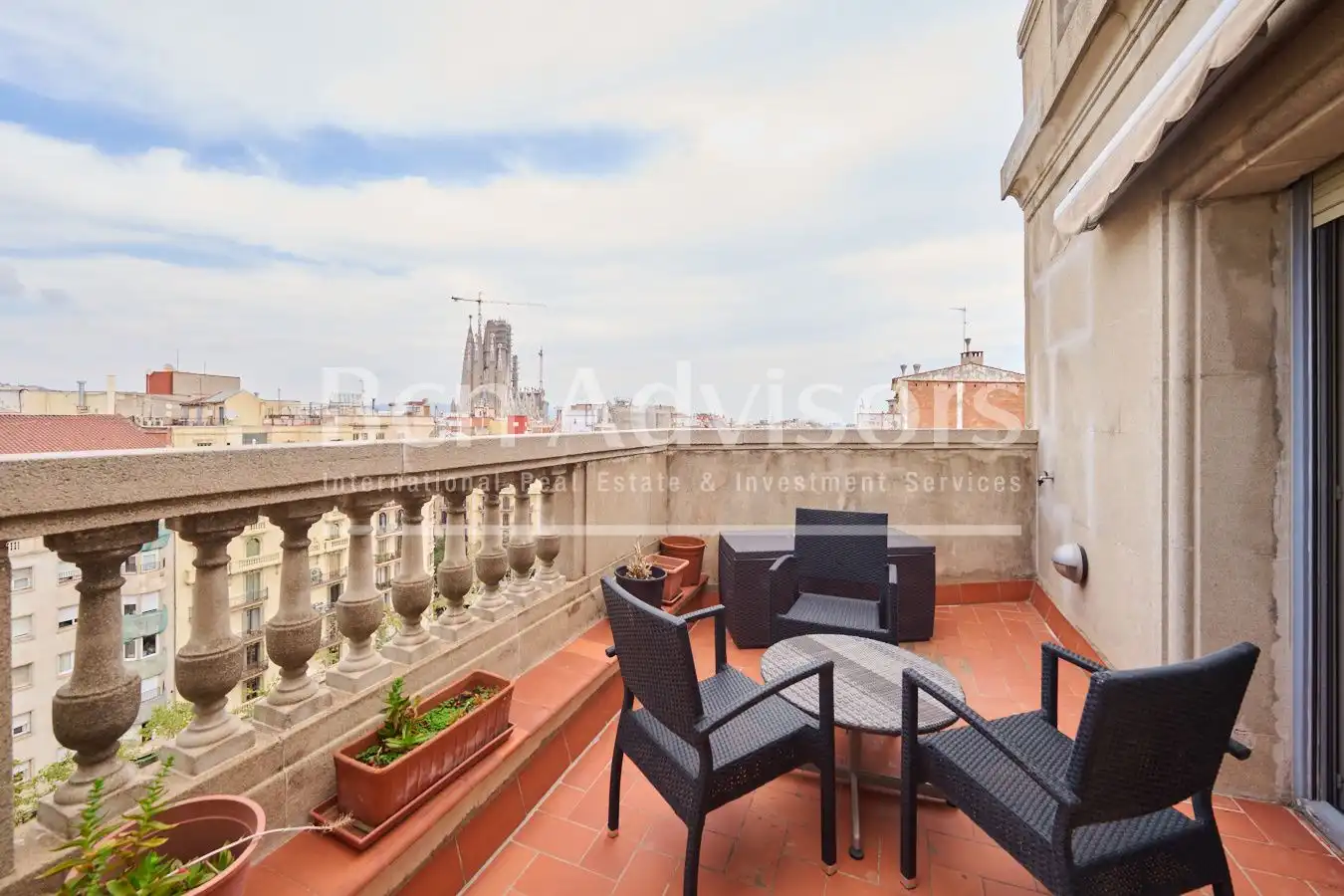 Terrace of Attic for sale in Barcelona  with Air Conditioner, Heating and Parquet flooring