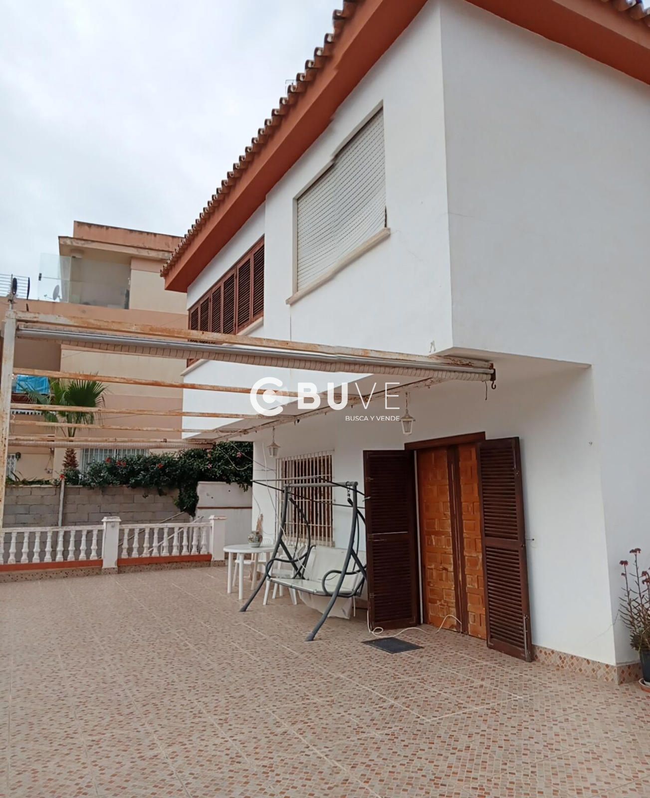 Exterior view of House or chalet for sale in Málaga Capital  with Private garden