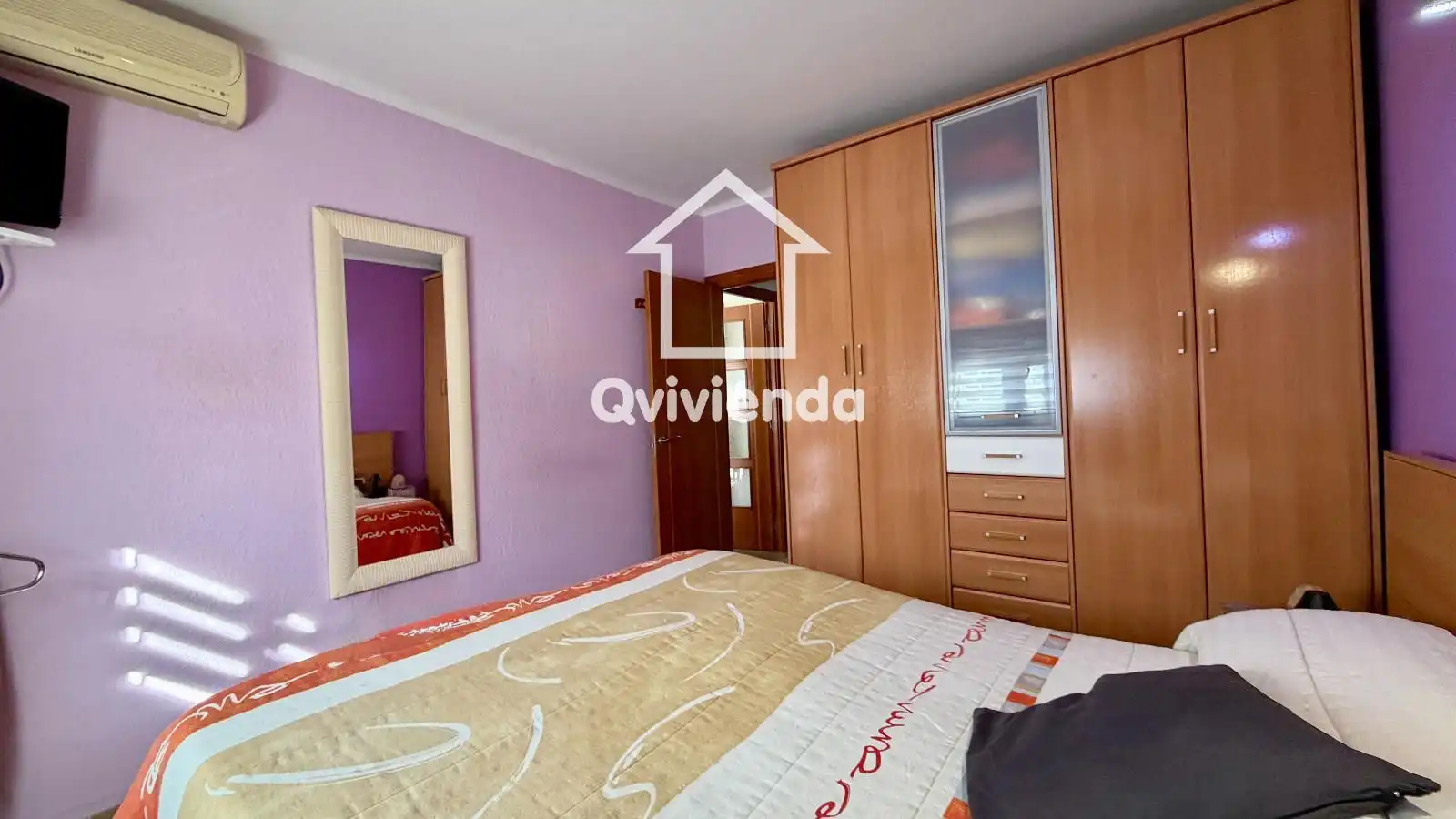 Bedroom of Flat for sale in Terrassa  with Air Conditioner, Heating and Terrace