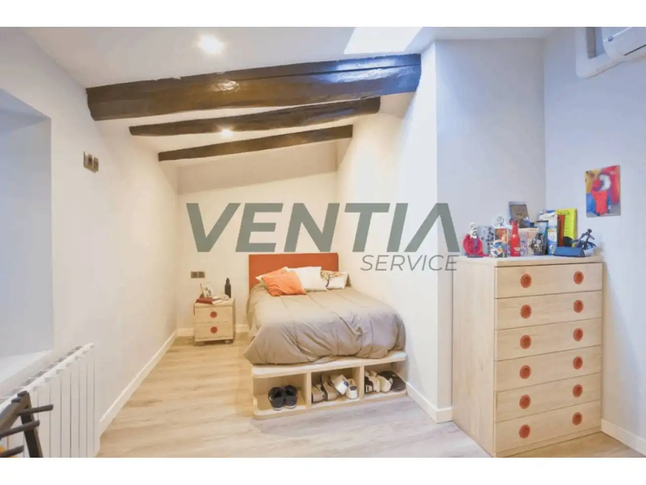 Bedroom of Houses for sale in Sant Feliu de Codines  with Air Conditioner, Heating and Private garden