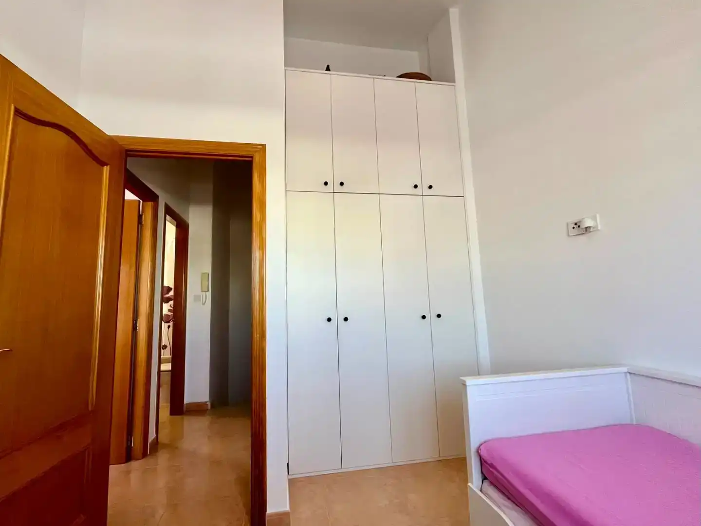 Dormitori de Casa adosada en venda en Santa Pola amb Aire condicionat, Piscina i Balcó