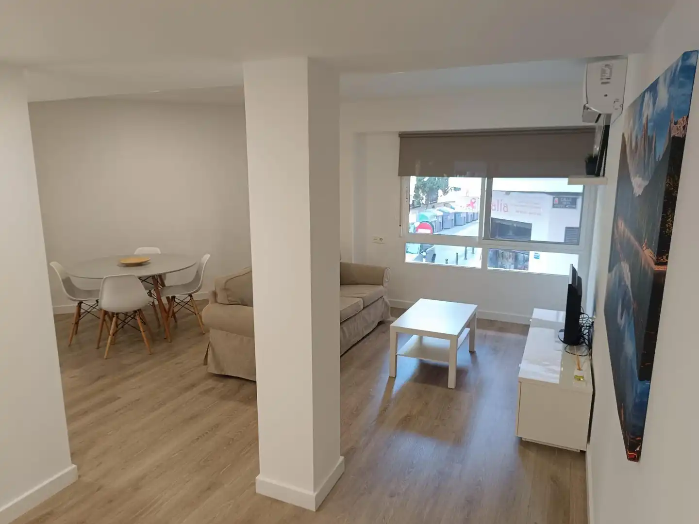 Wohnzimmer von Wohnung zur Miete in  Murcia Capital mit Klimaanlage und Möbliert