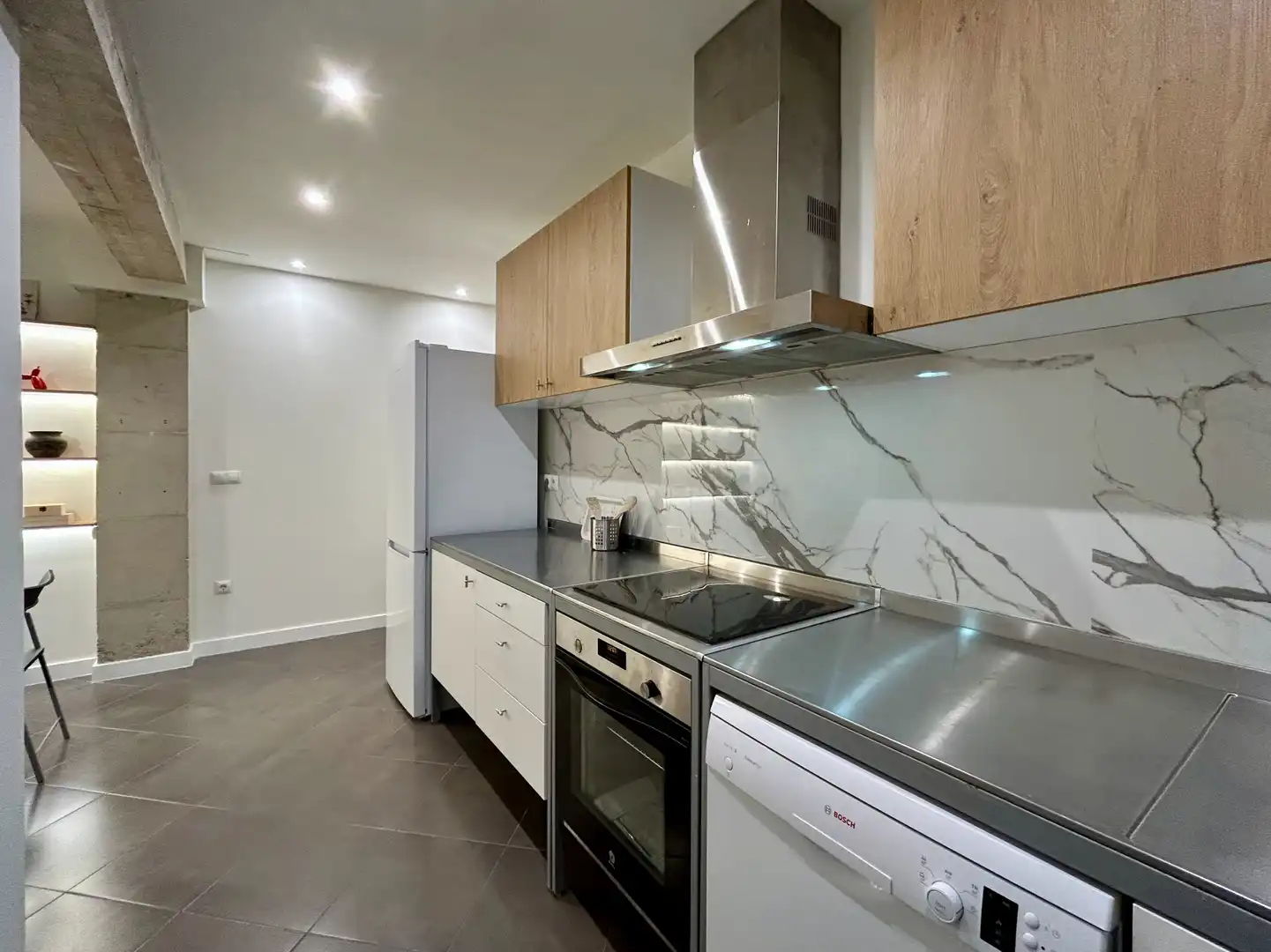Cocina de Piso en venta en Granada con Aire acondicionado, Parquet y Amueblado
