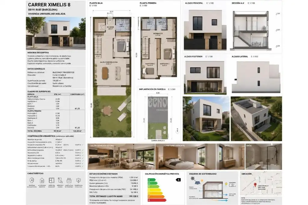 Terreny residencial en venda a Carrer Ximelis 8 , 08191 RUBÍ, imagen 11