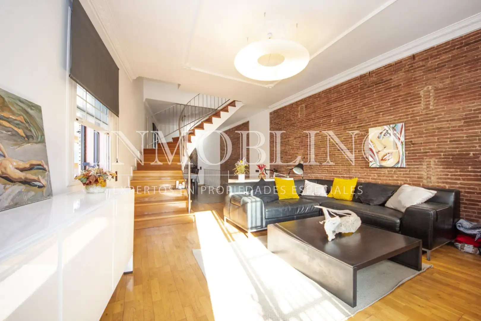 Sala de estar de Casa o chalet en venta en Mataró con Parquet y Balcón