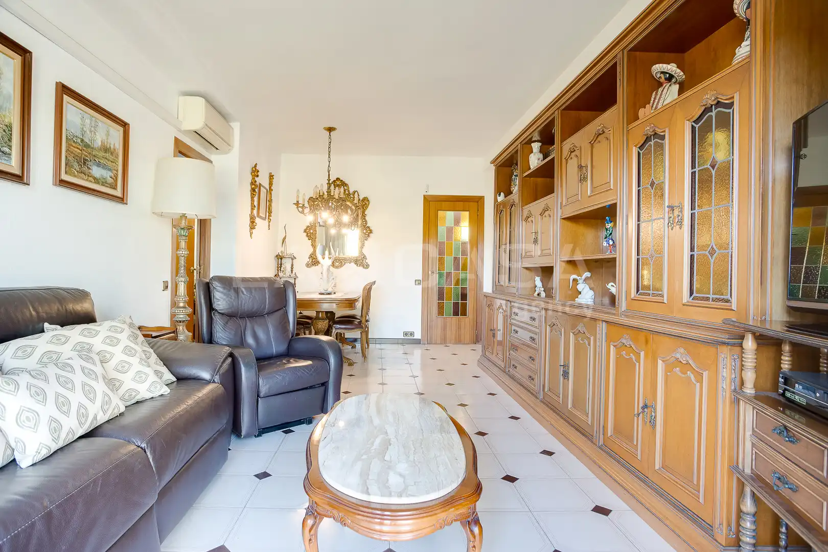 Sala d'estar de Pis en venda en Sant Martí