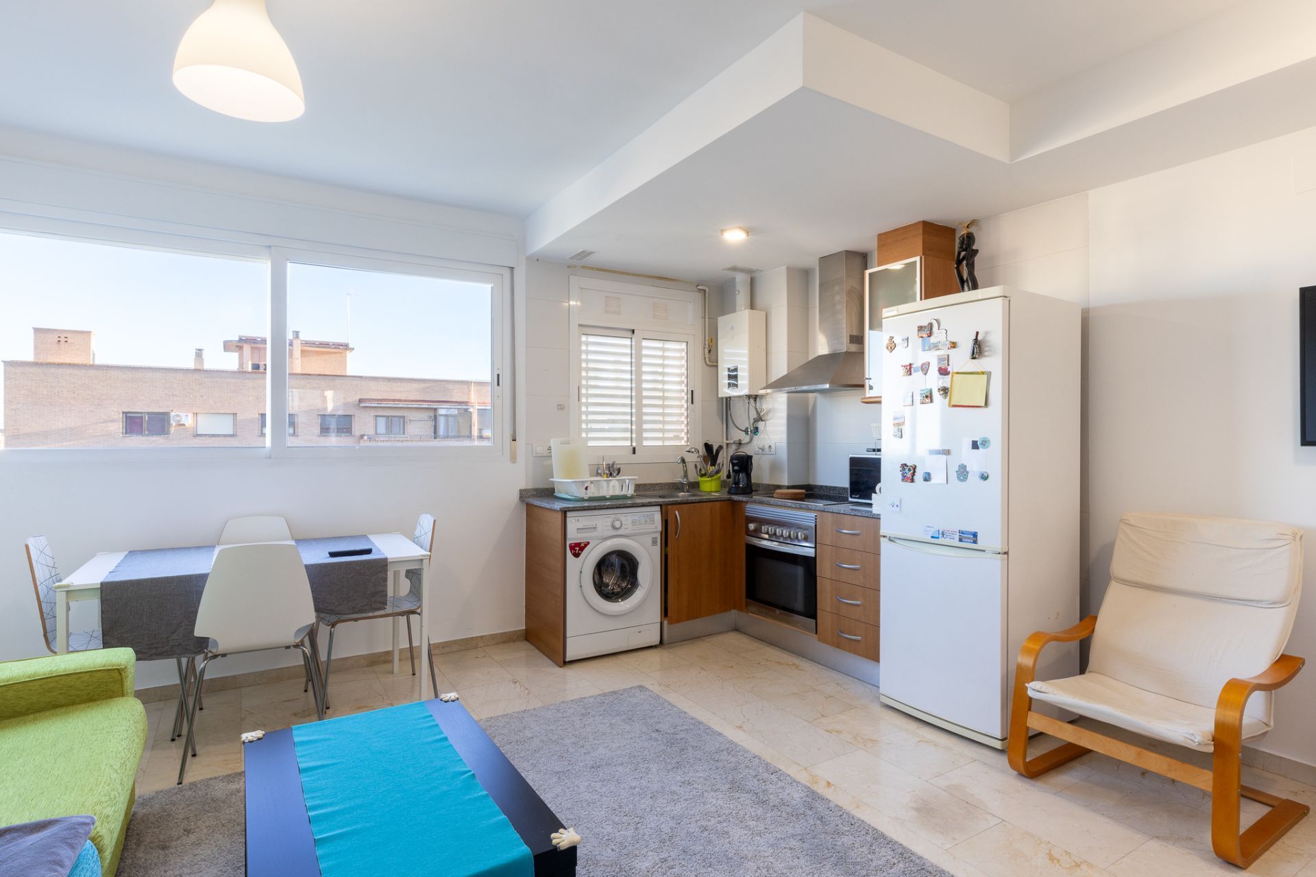 Cuina de Àtic en venda en  Valencia Capital amb Aire condicionat i Terrassa