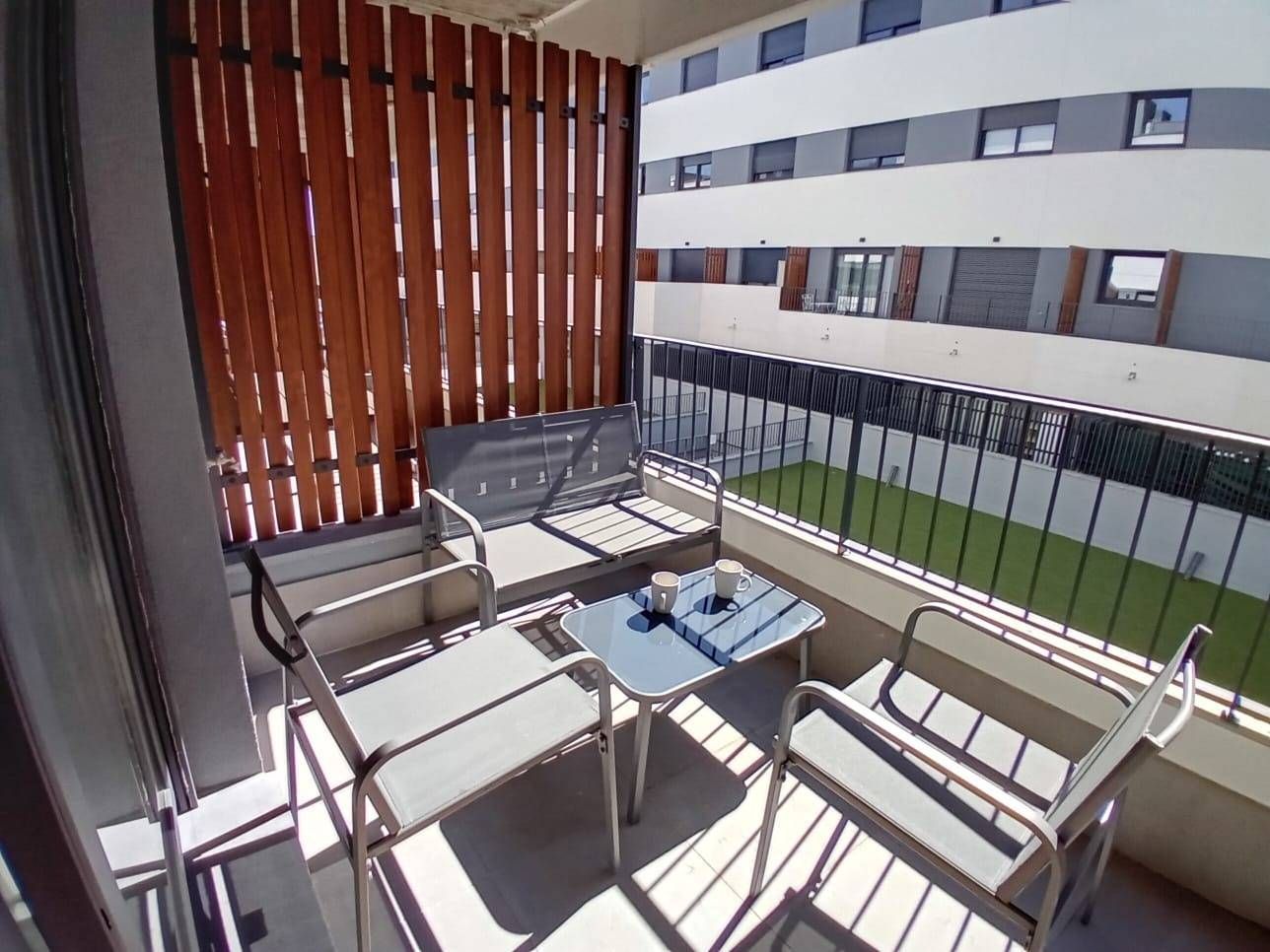 Terrassa de Loft de lloguer en San Sebastián de los Reyes amb Aire condicionat, Terrassa i Piscina comunitària