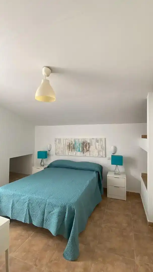 Dormitori de Dúplex de lloguer en San Javier amb Aire condicionat, Moblat i Forn