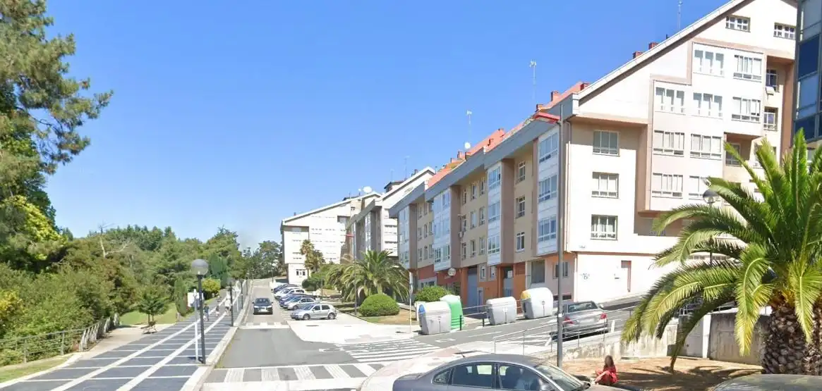 Vista exterior de Garaje en venta en A Coruña Capital 