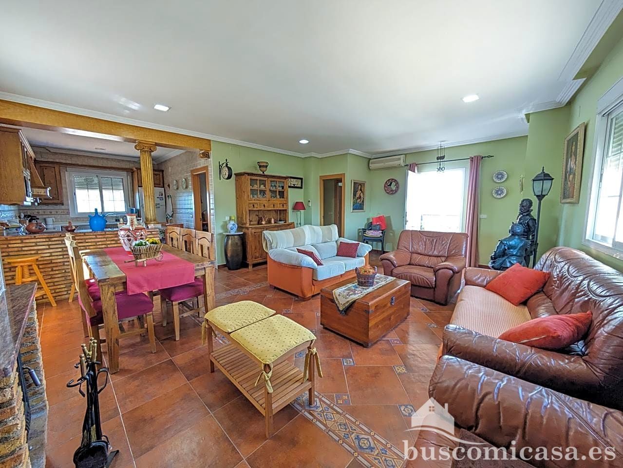 Living room of House or chalet for sale in Jabalquinto  with Air Conditioner, Private garden and Terrace