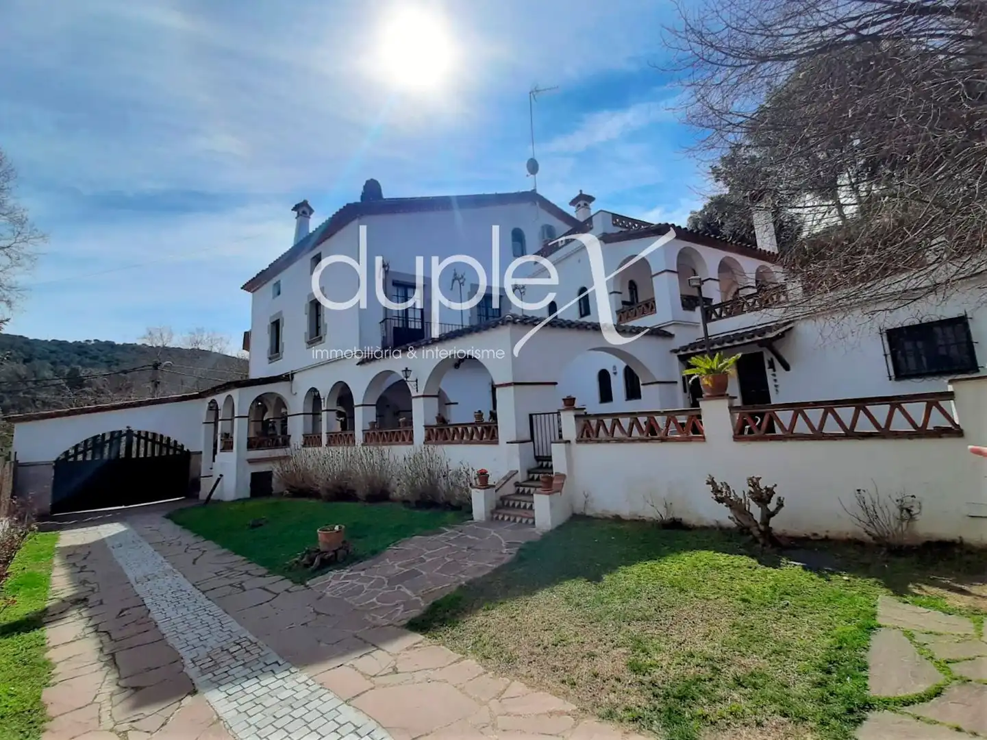 Vista exterior de Finca rústica en venta en Òrrius con Aire acondicionado, Jardín privado y Terraza