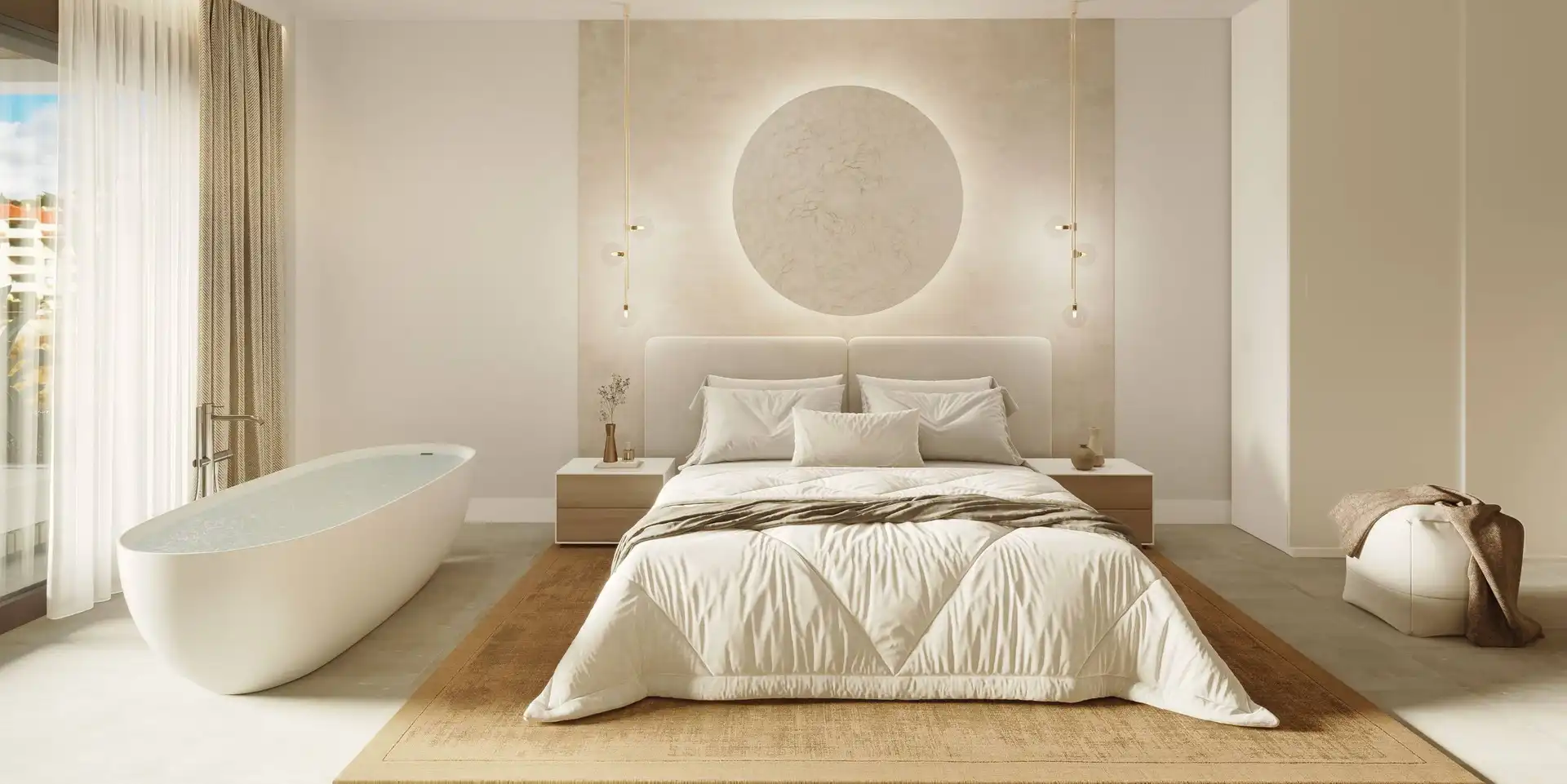 Bedroom of Detached homes for sale in Fuengirola  with Air Conditioner, Heating and Private garden