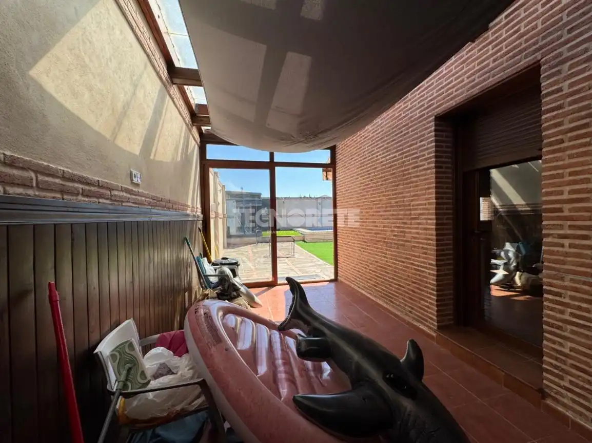 Terraza de Casa o chalet en venta en Cebolla con Aire acondicionado, Calefacción y Jardín privado