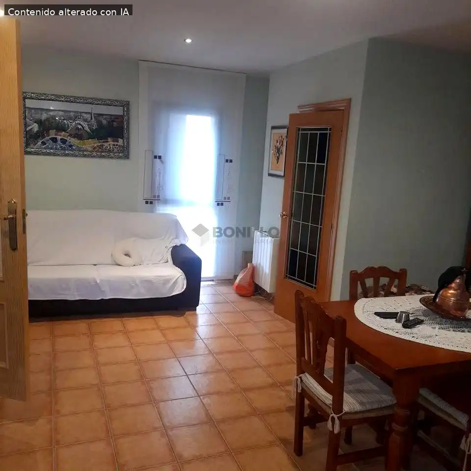 Sala de estar de Casa adosada en venta en Cascante del Río con Calefacción, Terraza y Balcón