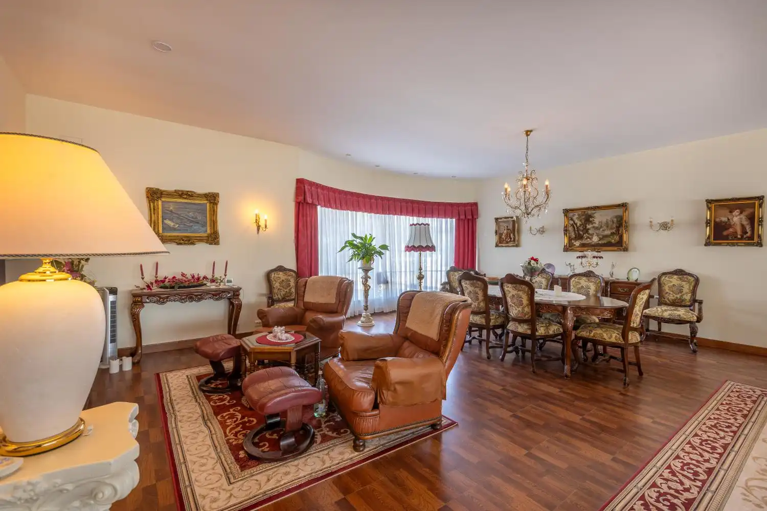 Sala de estar de Casa o chalet en venta en L'Alfàs del Pi con Aire acondicionado, Jardín privado y Terraza