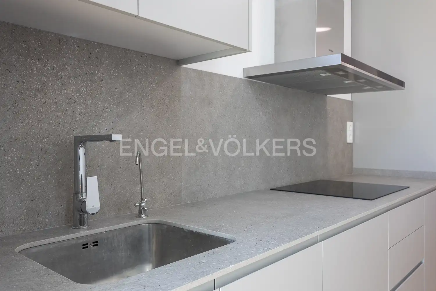 Cocina de Piso de alquiler en Valencia con Aire acondicionado, Calefacción y Parquet