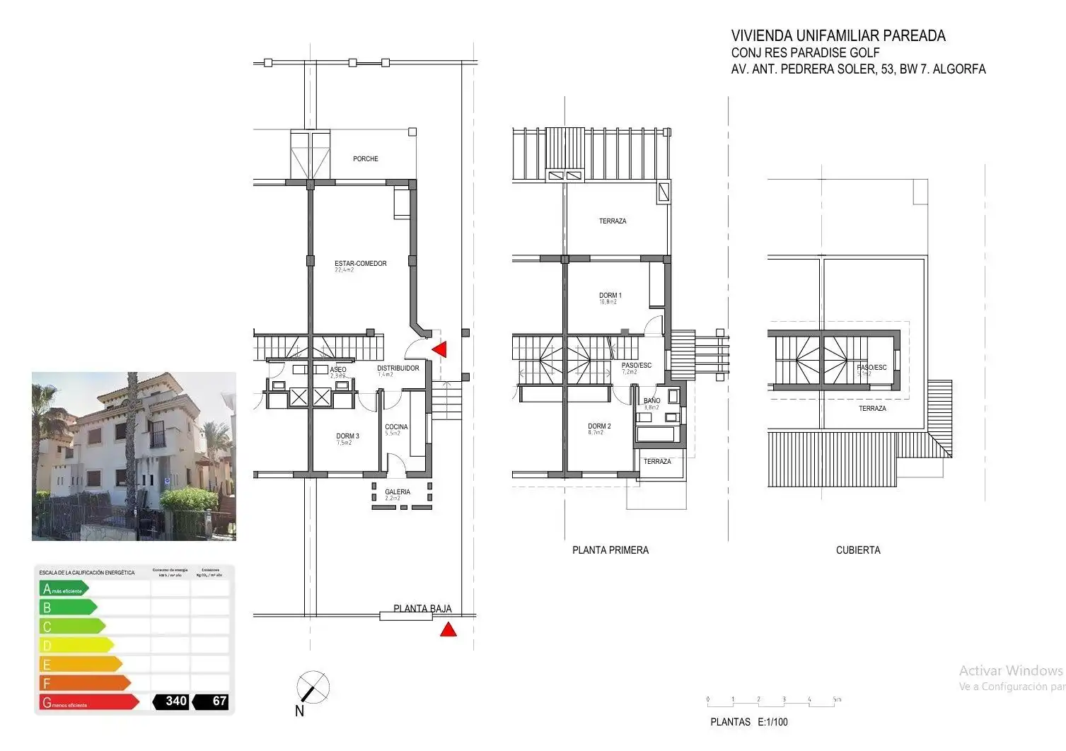 Casa o chalet en venta en Algorfa con Aire acondicionado, Calefacción y Jardín privado
