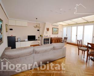 Living room of Attic for sale in Burriana / Borriana  with Air Conditioner and Terrace