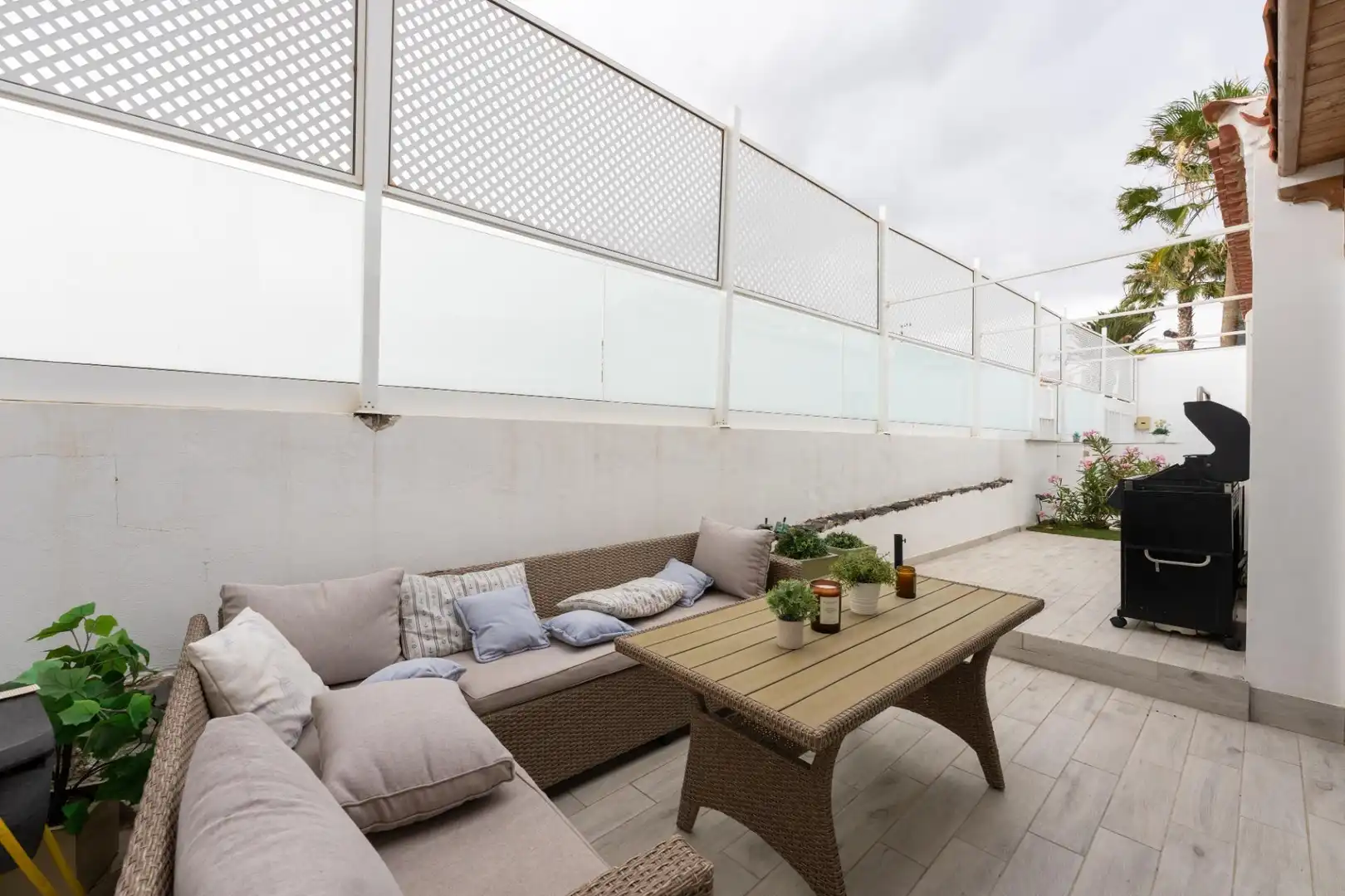 Terrassa de Casa o xalet en venda en San Miguel de Abona amb Aire condicionat, Jardí privat i Terrassa