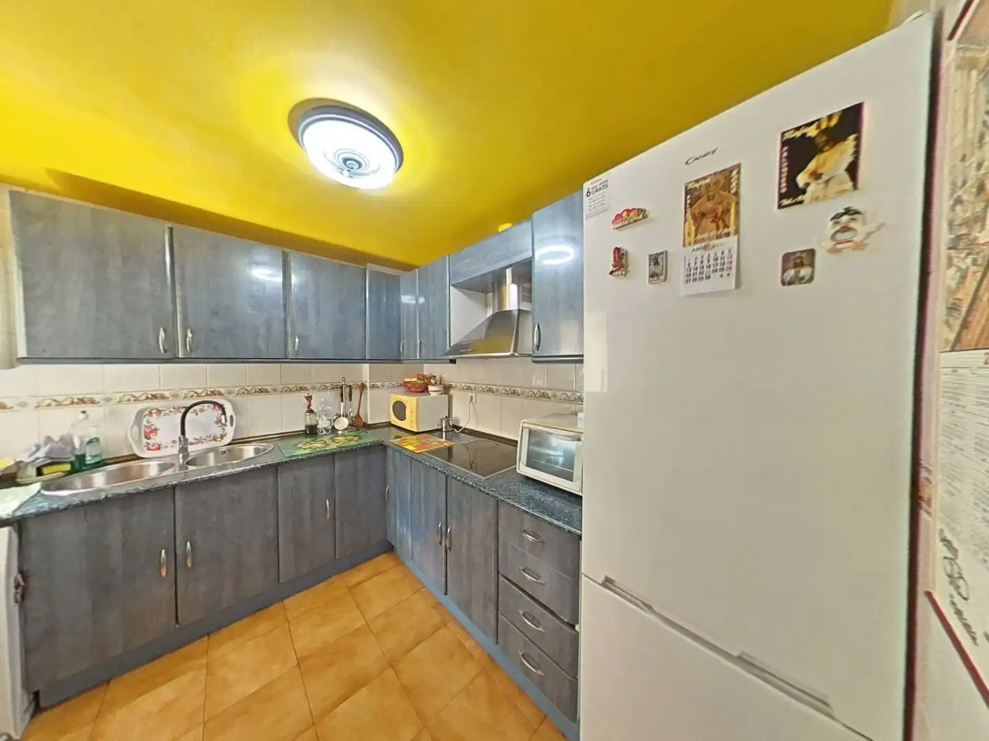 Kitchen of Flat for sale in Málaga  with Air Conditioner, Furnished and Balcony
