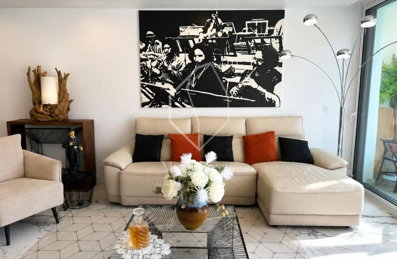 Sala d'estar de Dúplex en venda en Empuriabrava amb Aire condicionat, Calefacció i Terrassa