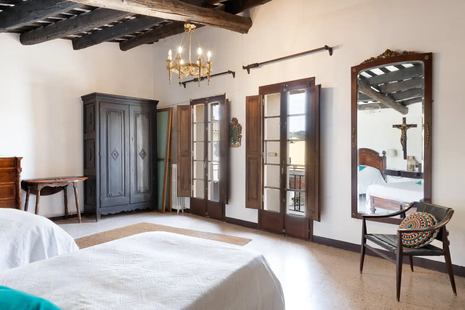 Dormitori de Finca rústica en venda en Massanes amb Aire condicionat, Calefacció i Jardí privat