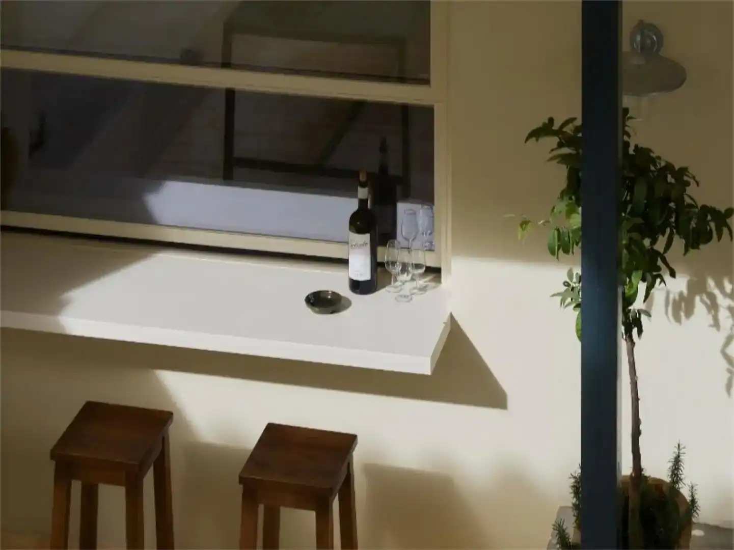 Terrasse von Haus oder Chalet zur Miete in Almonte mit Klimaanlage, Privatgarten und Schwimmbad