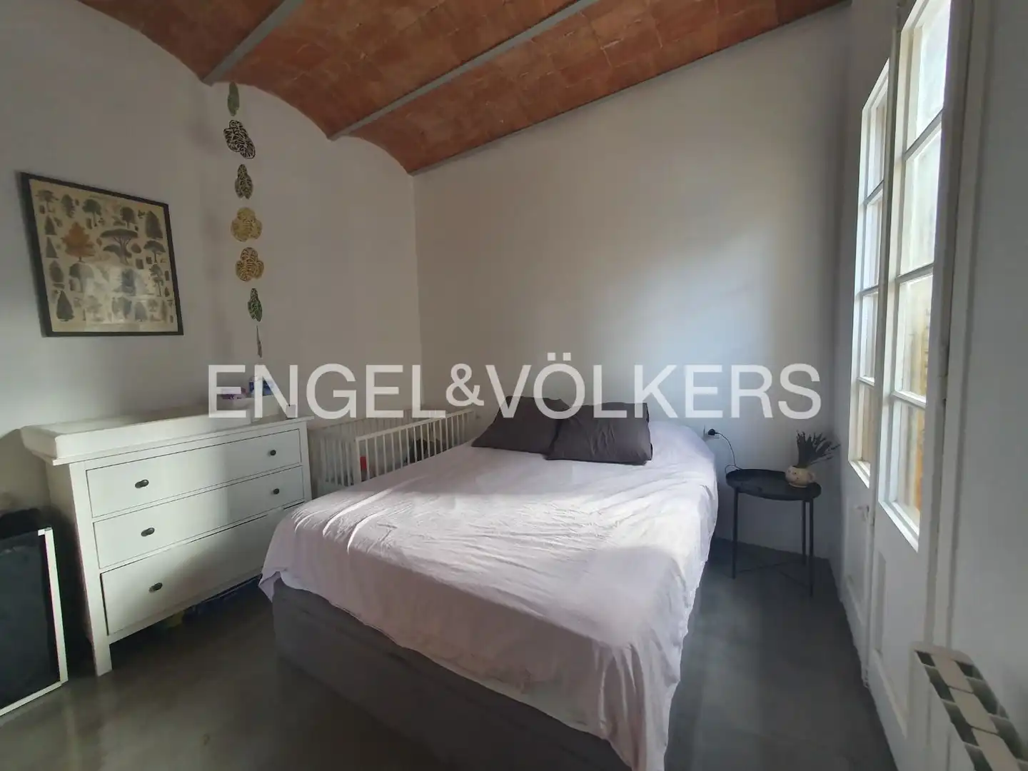 Bedroom of Flat for sale in Barcelona  with Air Conditioner, Heating and Balcony