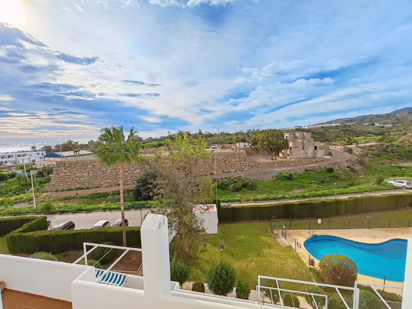 Vista exterior de Piso en venta en Mojácar con Aire acondicionado, Calefacción y Terraza