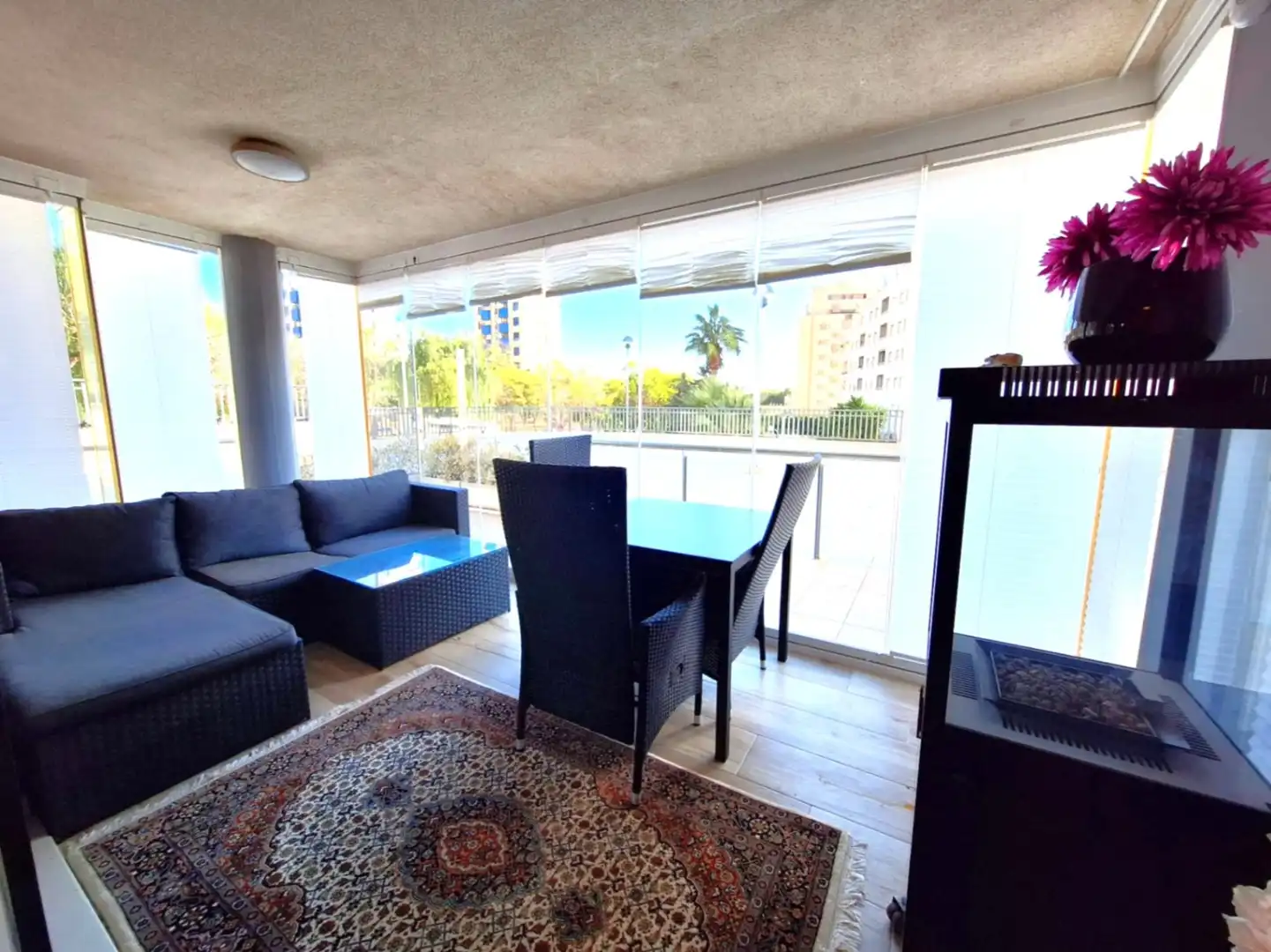 Vista exterior de Apartamento en venta en Calpe / Calp con Aire acondicionado, Trastero y Piscina