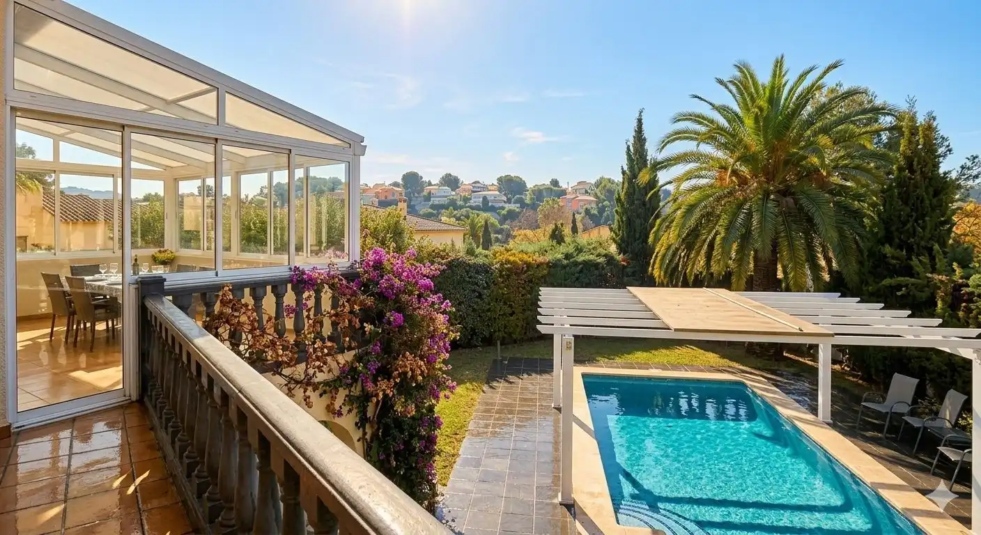 Terrace of Houses for sale in Dénia  with Air Conditioner, Heating and Private garden