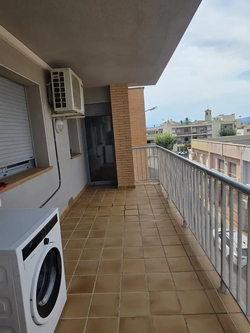 Balcony of Flat for sale in Deltebre  with Air Conditioner and Furnished