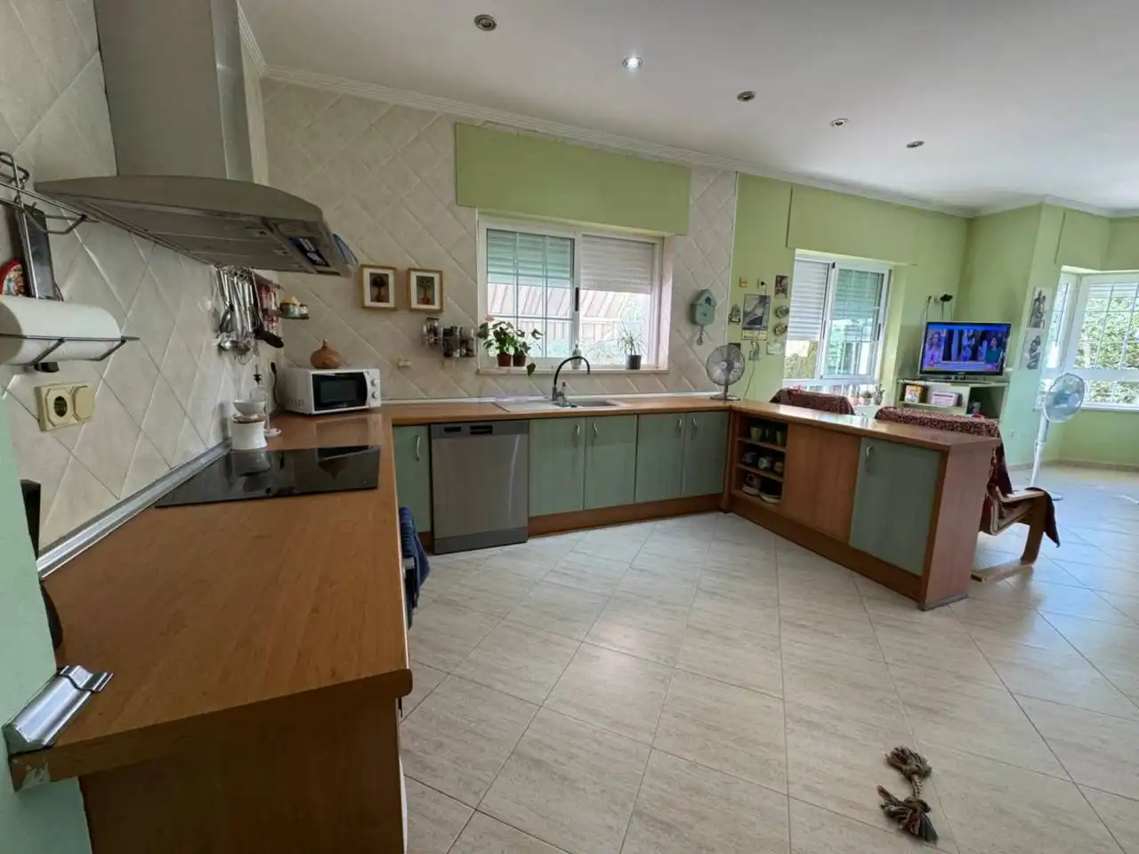 Cocina de Casa o chalet en venta en Cartagena con Aire acondicionado, Calefacción y Terraza