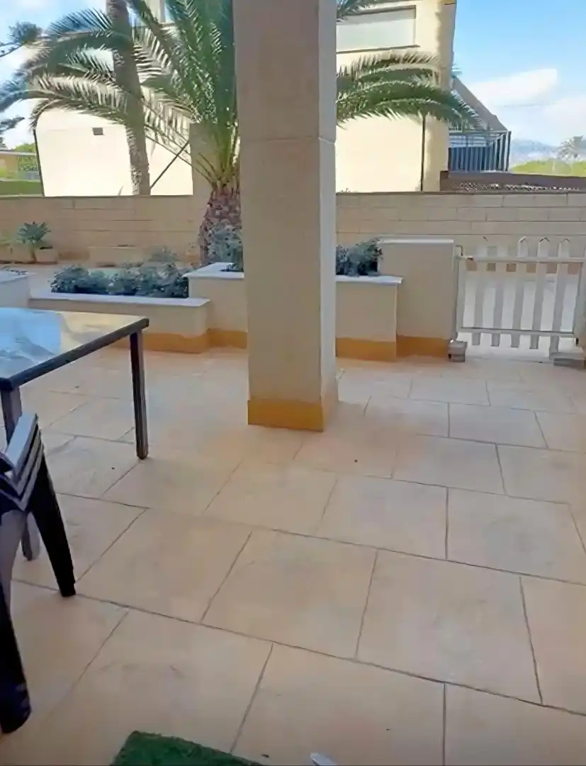 Terrassa de Casa adosada en venda en El Campello amb Aire condicionat, Jardí privat i Terrassa