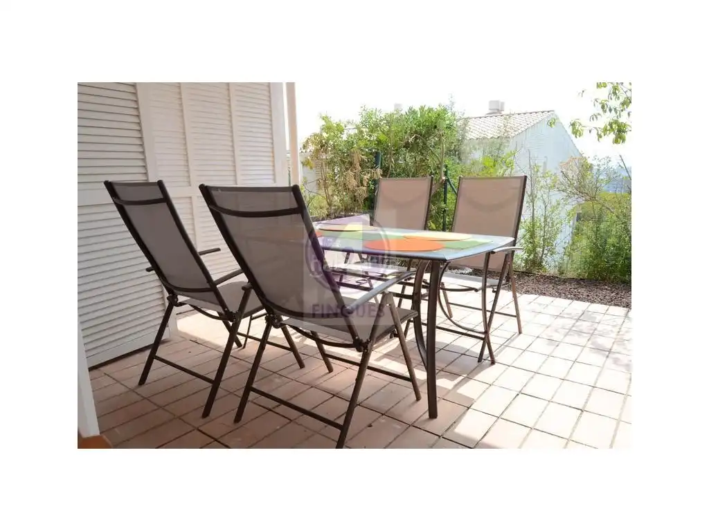Terrassa de Apartament de lloguer en Castell d'Aro, Platja d'Aro i s'Agaró amb Piscina i Moblat
