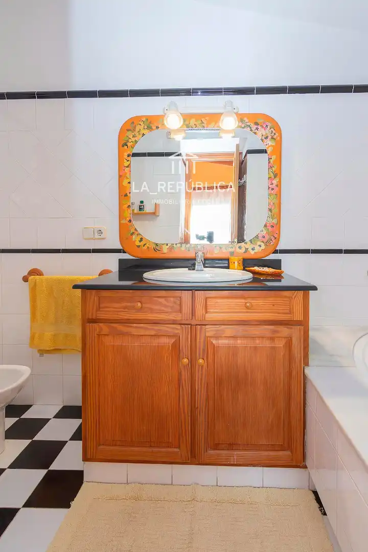 Baño de Casa o chalet en venta en Cabrera de Mar con Aire acondicionado, Calefacción y Jardín privado