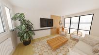 Living room of Flat for sale in Girona Capital  with Air Conditioner, Heating and Storage room