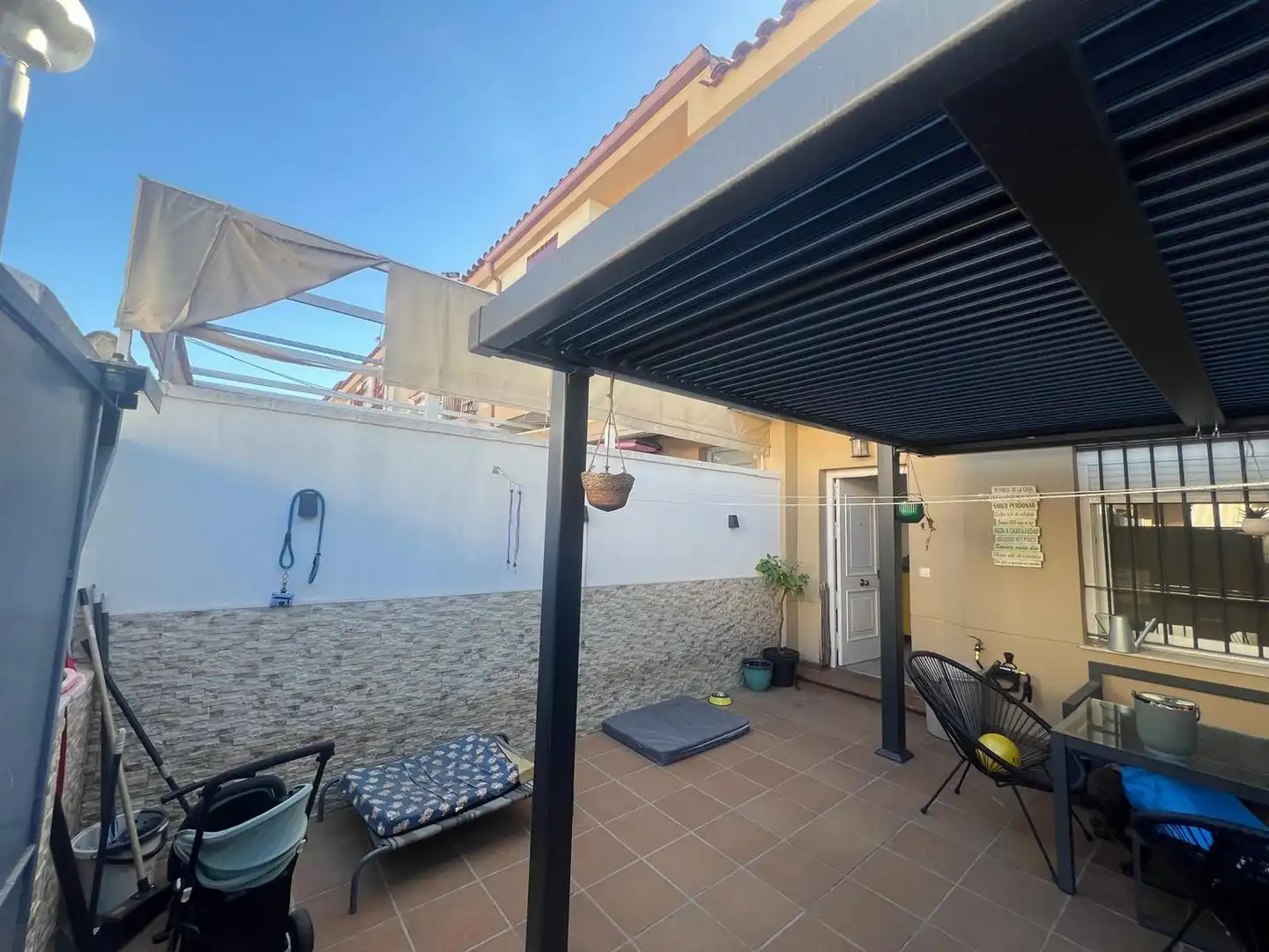 Terrace of Houses for sale in Jerez de la Frontera  with Air Conditioner, Private garden and Storage room