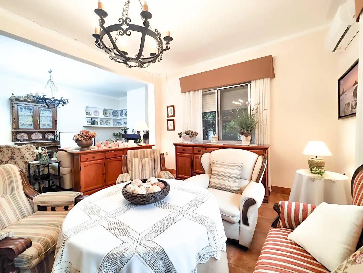 Dining room of Houses for sale in Puertollano  with Air Conditioner, Heating and Private garden
