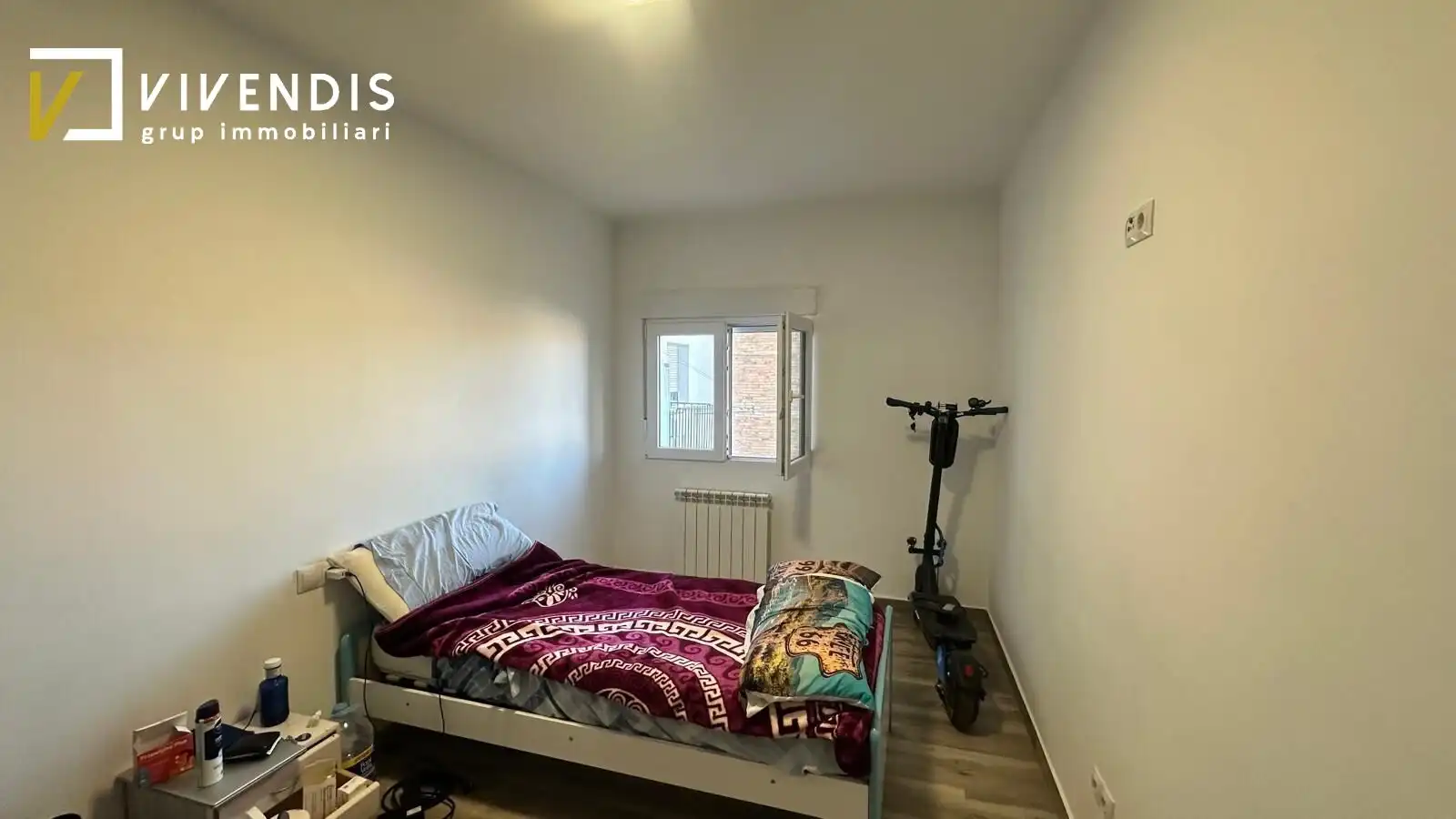 Bedroom of Flat for sale in Lleida  with Air Conditioner, Heating and Terrace