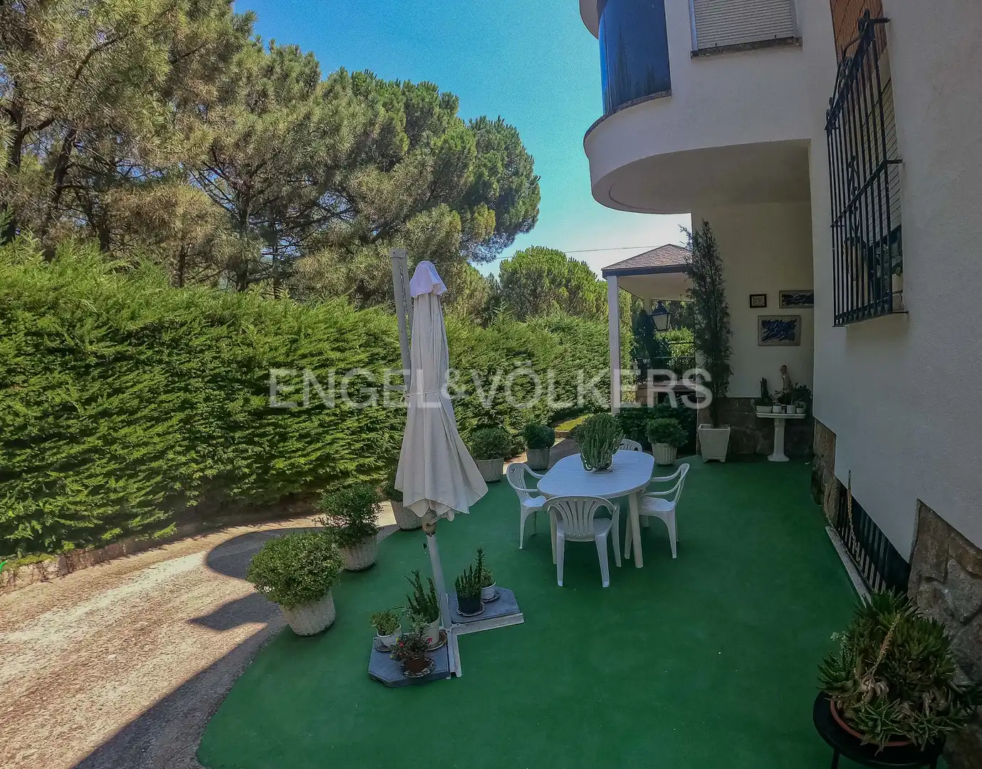 Terraza de Casa o chalet en venta en Sotillo de la Adrada con Aire acondicionado, Calefacción y Jardín privado
