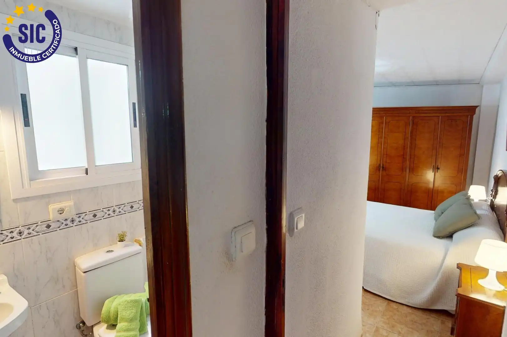 Badezimmer von Wohnung zum Verkauf in Castellón de la Plana / Castelló de la Plana mit Möbliert