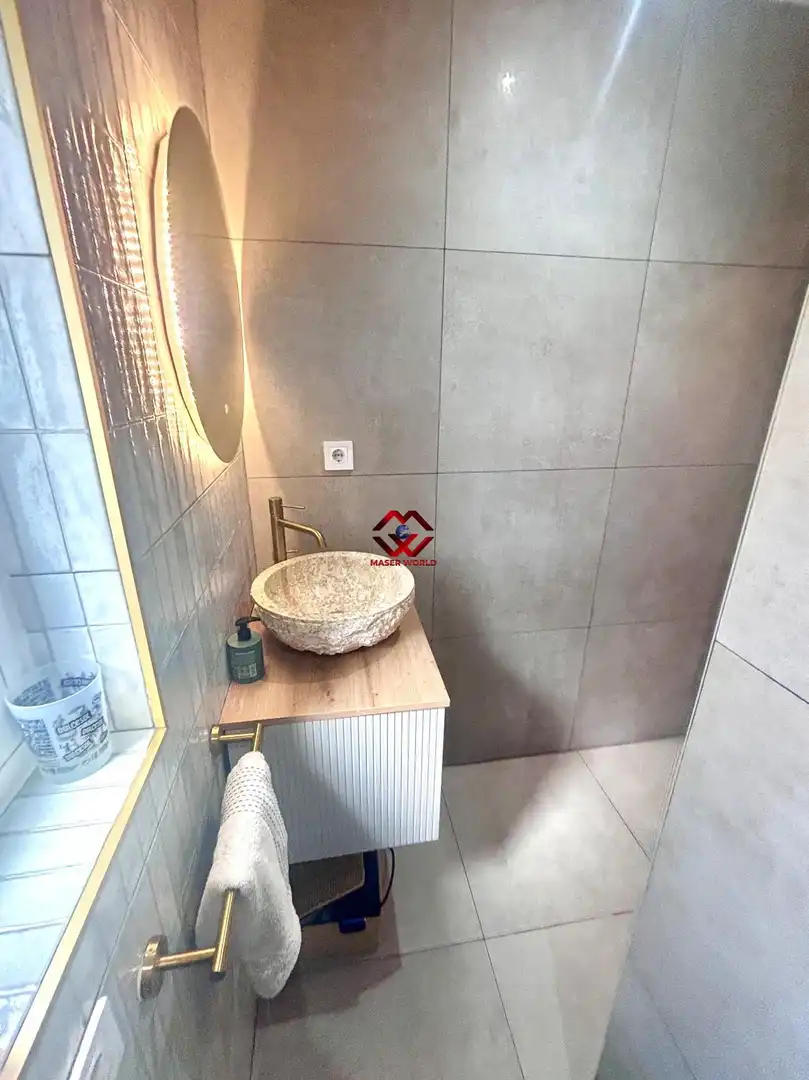 Bathroom of Apartments for sale in San Javier  with Air Conditioner, Terrace and Furnished