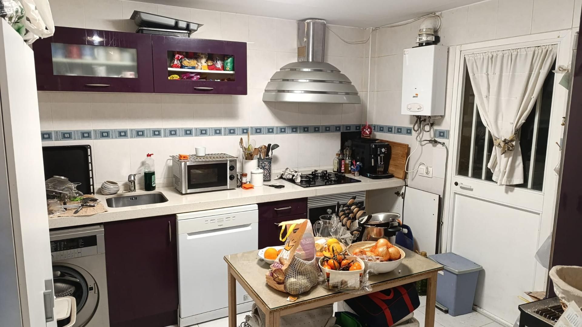 Kitchen of Single-family semi-detached for sale in Algeciras  with Balcony